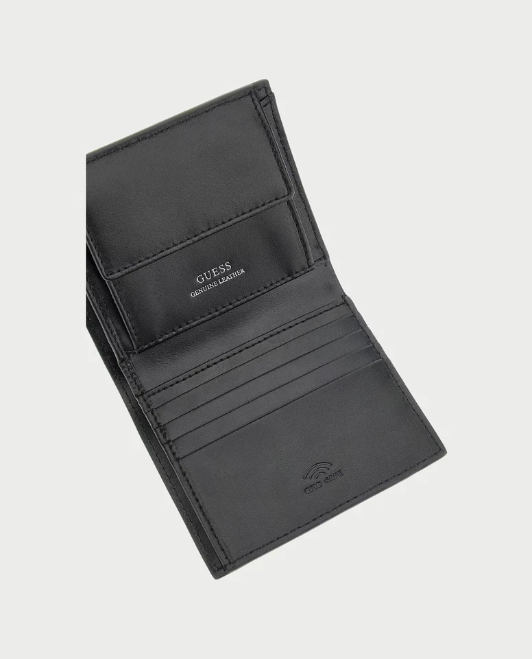 Portafogli piccolo Barcellona uomo Guess in vera pelle - Imagen 2 de 3