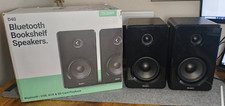 Majority D40 Active Bookshelf Speakers & Desktop Stands | Black | No remote