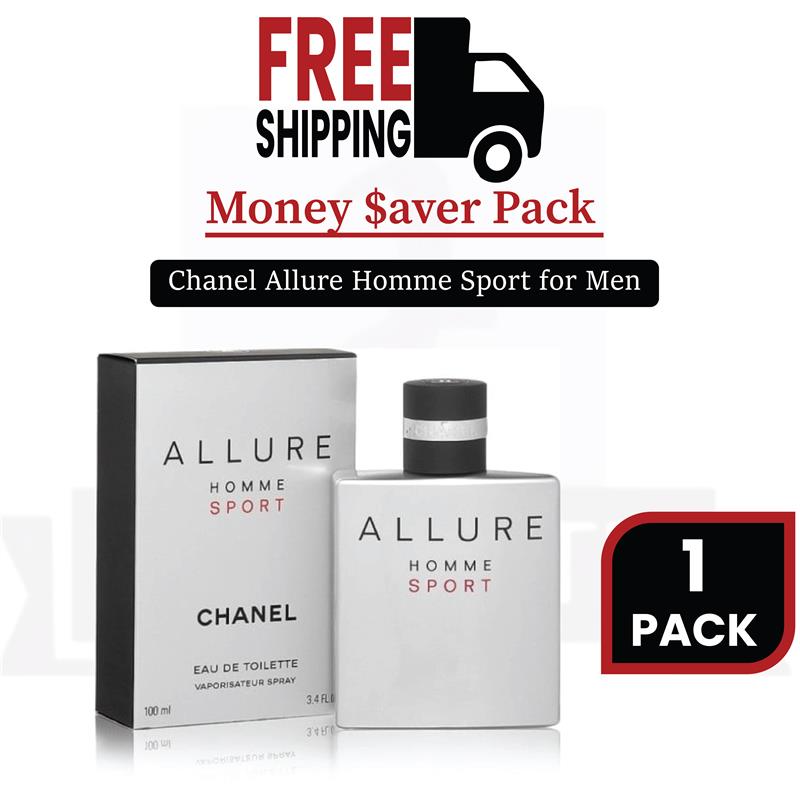 CHANEL ALLURE HOMME SPORT 100ml(紙袋付) CHANEL-Allure Homme Sport Eau De Parfum 100ml | eBay