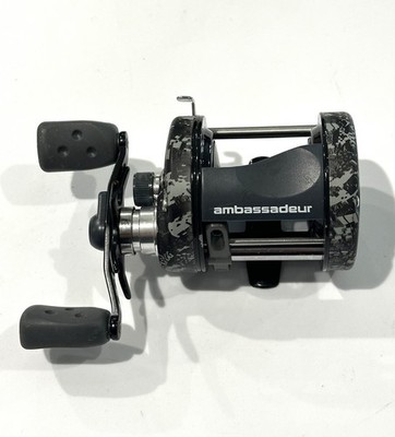 Abu Garcia Ambassadeur 6500CC Catfish Commando Fishing Reel Camo