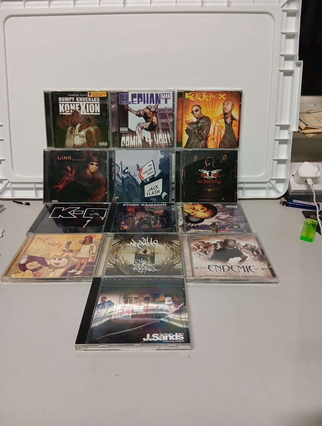 Underground American Rap Mostly Cd bundle