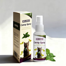 Catnip Spray for Cats,Cat Scratching Spray to Boost Play,Calm Stress  Renew Toy