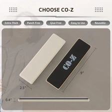 Large Furniture Sliders - 8 Pack, 2 1/2" x 9" Rectangle Reusable Furniture Slide