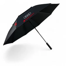 Genuine Audi Golf Umbrella Windproof Strong Automatic Enthusiasts Gift Black