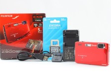 FUJIFILM Finepix Z900EXR Digital Camera 16.0MP Red 5x Zoom from JAPAN Exc 5 