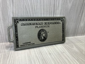 American Express Luggage Tag | eBay