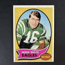1970 Topps #115 Norm Snead Philadelphia Eagles EX