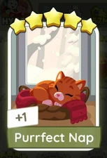 MoNO go 5⭐ Sticker with the name OF PURRFECT NAP WITH🔥SUPERFAST SENDING🔥