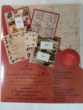 Hallmark VACATION Memory Kit AR1103 Hallmark Large Photo Albums Post Bound