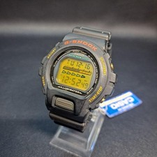 Orologio da polso uomo digitale CASIO G-SHOCK DW-6600G-9V colore grigio fondo di magazzino vintage