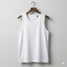 12Pack 6 &3 MENS VESTS 100% COTTON TANK SUMMER TRAINING GYM TOPS PLAIN S-5XL Lot
