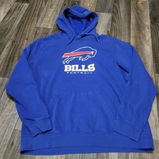 Buffalo Bills Blue Hoodie Nfl Team Apparel Size XL Football