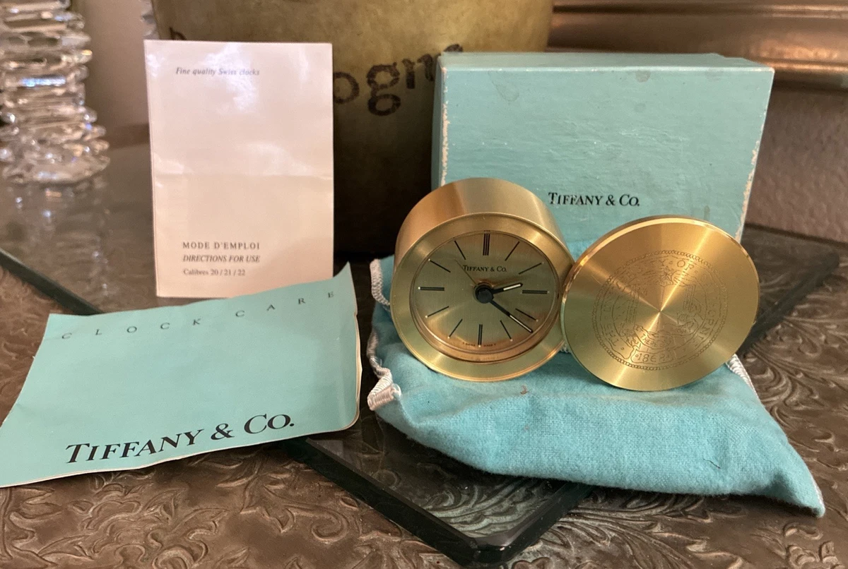 Tiffany Travel Alarm Clock Indiana Collectible Alarm Clocks (1930