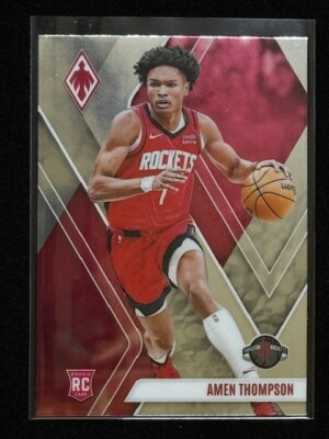 Rockets Rookie Thompson Amen Thompson (RC) 2023-24 Panini Phoenix Rookies #300 ROCKETS | eBay