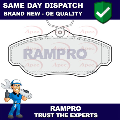 Rampro Front Brake Pads Set Fits Land Rover Discovery 1998-2004 Range 1994-2002
