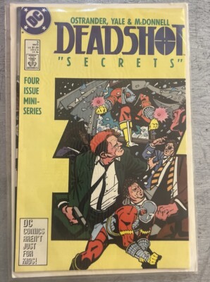 DEADSHOT #3 Winter  VOL. 1  Secrets DC COMIC BOOK Vintage