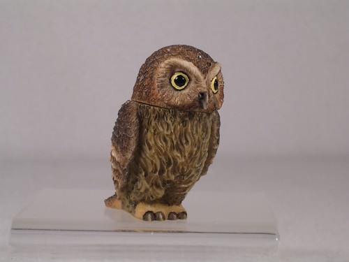 harmony kingdom / ball pot bellys / belly elf owl - new #pbzow