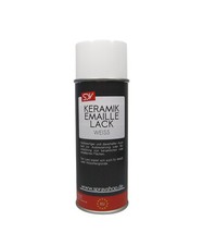 1x LACKSPRAY KERAMIK EMAILLE WEISS 400ml   Wannen Reparaturlack SCHNELLTROCKNEND