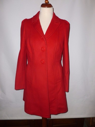 COAST POST BOX RED COAT SIZE UK 14 NEW 