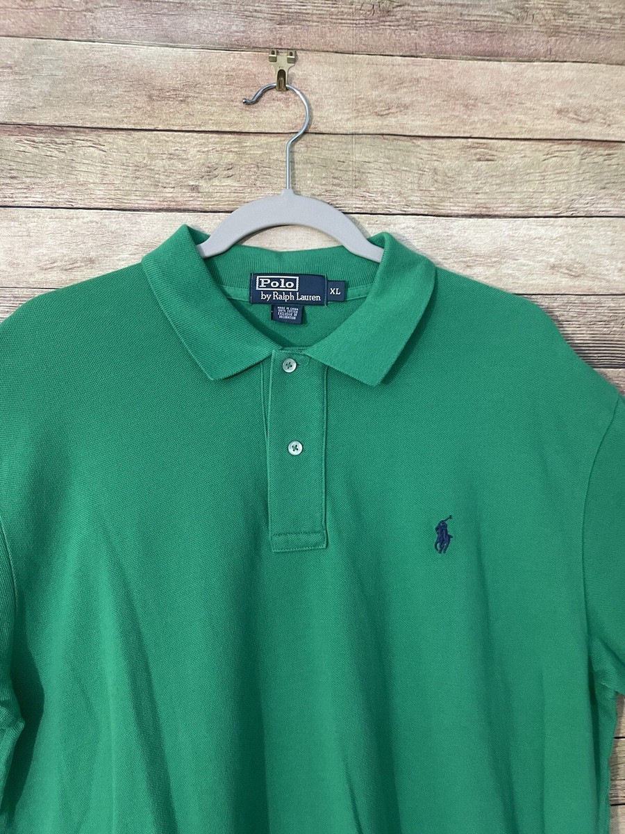 Polo Ralph Lauren Men's Polo Shirt Short Sleeve Classic Golf Green