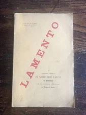 Complaint By Giustino Carera In The Name Of Parini To The Minister Of Education.1880