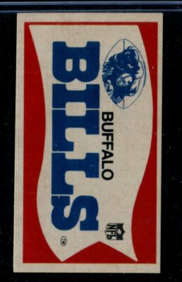 1976 Sunbeam Stickers Buffalo Bills NICE! LOOK!