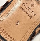 GUCCI 1953 Leopard Calf Hair Black Leather Loafers Gold Horsebit Shoes Bag Sz 8 — photo 10