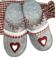 Chaussons Unisex En Feutre Marque Wald, Série Fel, Avec Sac En Coton, Neuf