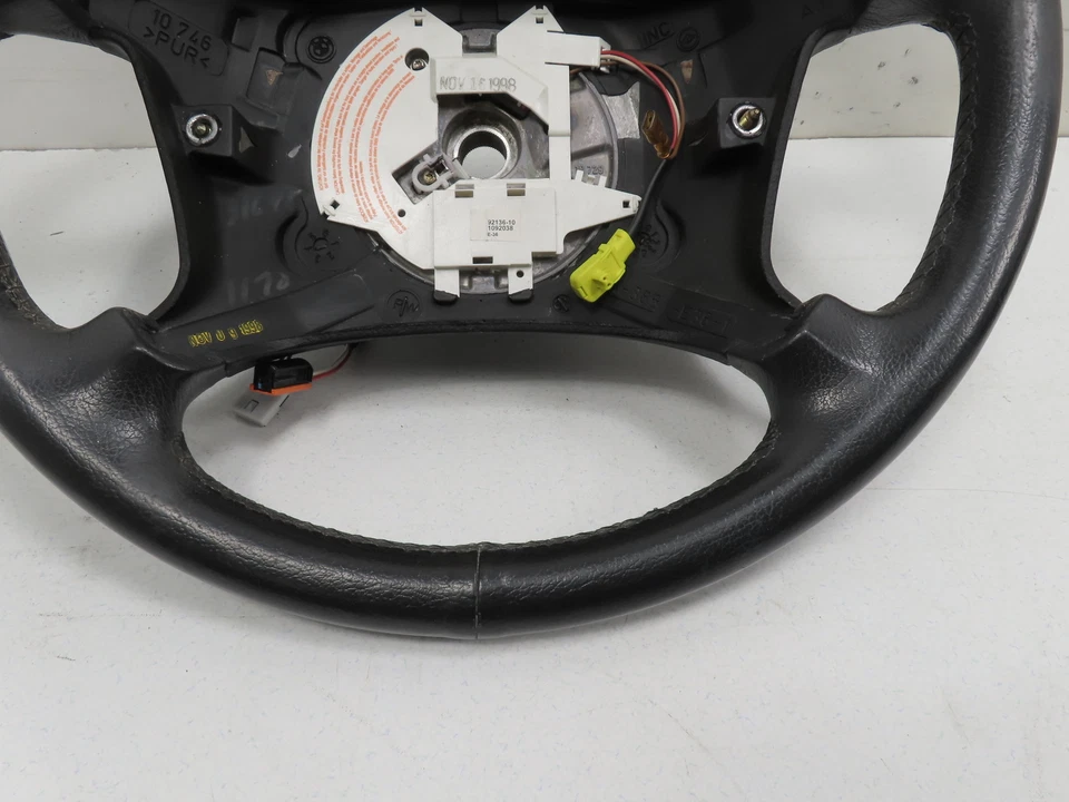 Volante BMW Z3 E36 99 2,5 L #1302, cuero negro 4 radios Foto 4 de 4