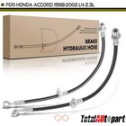 2pcs Brake Hydraulic Hose for Honda Accord 1998-2002 2.3L 3.0L Rear Left & Right