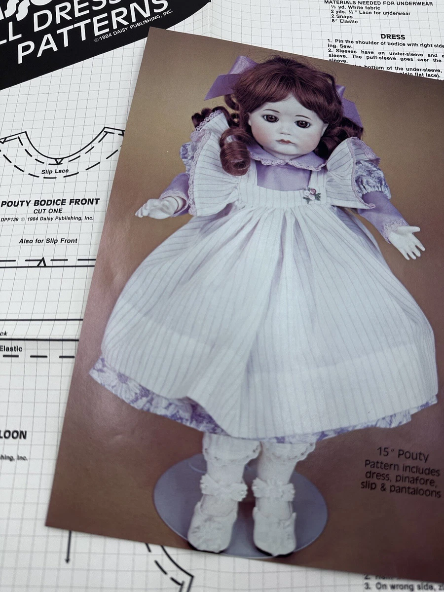 Antique reproduction doll online clothes