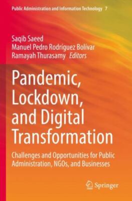 Pandemic, Lockdown, And  Transformation 1st ed. 2021, Brand New, Free shippin...