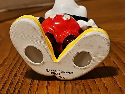 Vintage Ceramic Porcelain Walt Disney Productions Mickey Mouse 5