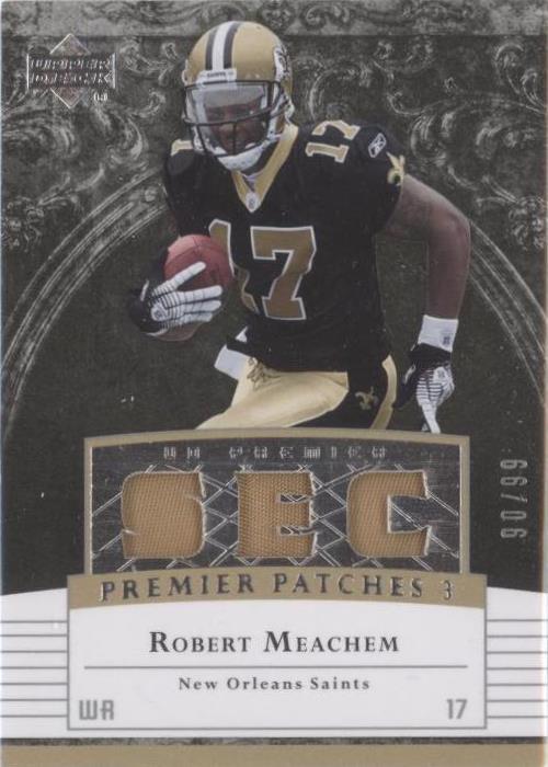 2007 UD Premier Robert Meachem #PP3-RM - 1 of 2