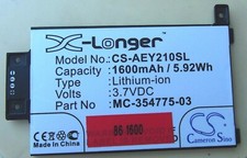 Batteria per Kindle (Touch3G, Paperwhite2014 e altri). Capacità 86% misurata con CADEX