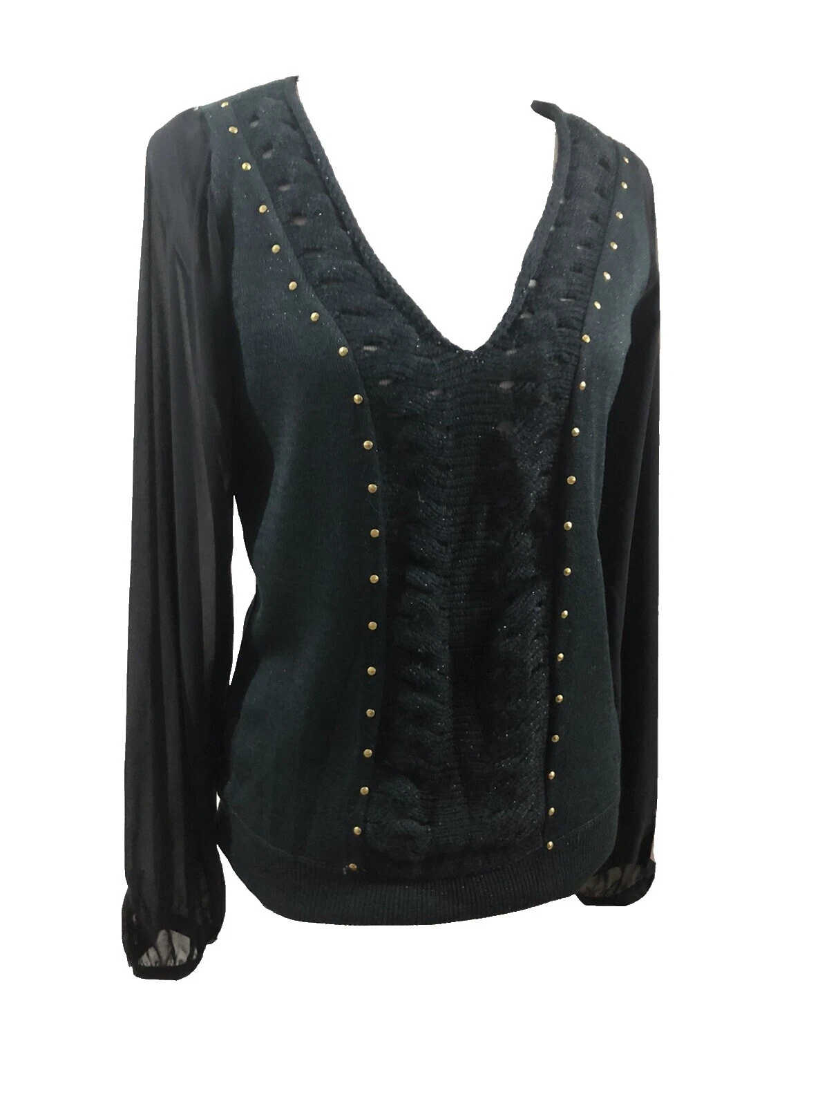 Padrão de sólido de Nylon XOXO Blusas para mulheres