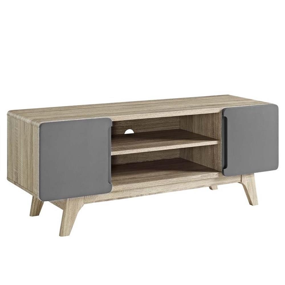 For Tvs Up To 52" In Natural/gray