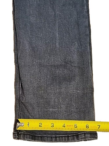 American Rag CIE Herren Mid Rise Straight Anthrazit Ziel Jeans Größe 32X32 - Bild 5 von 9