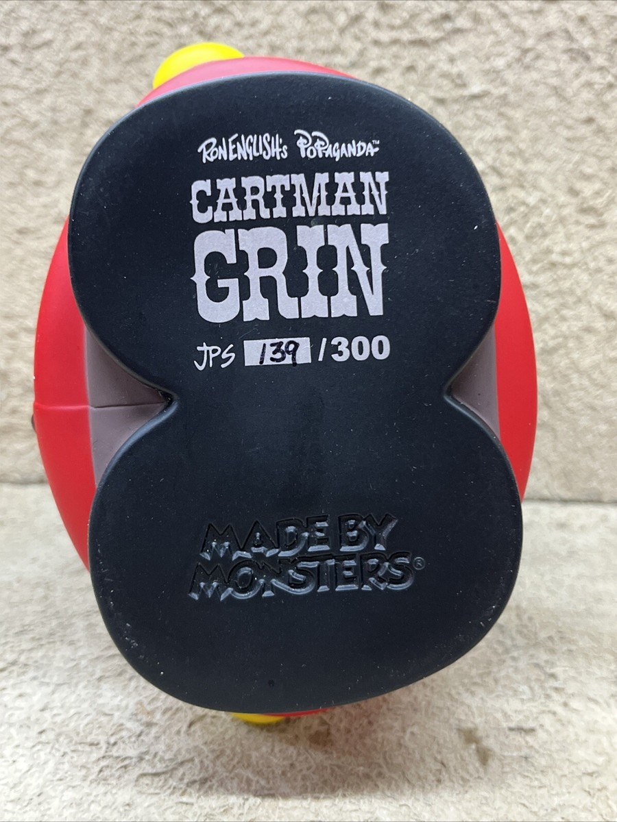 RON ENGLISH 2017 CARTMAN GRIN FIGURE VERY RARE COLLECTIBLE