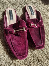 Steven by Steve Madden slippers velvet 9 Rilee-V textile new in box