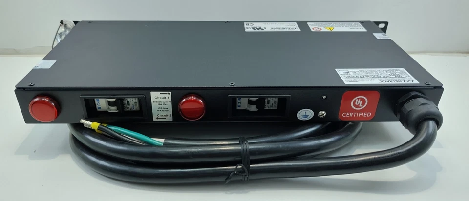 NETRACK HM-PDU-6 Server IT Rack Mount Power Distribution PDU-H-1-IEC-F12-X4-Y2-Z - Image 2 of 4