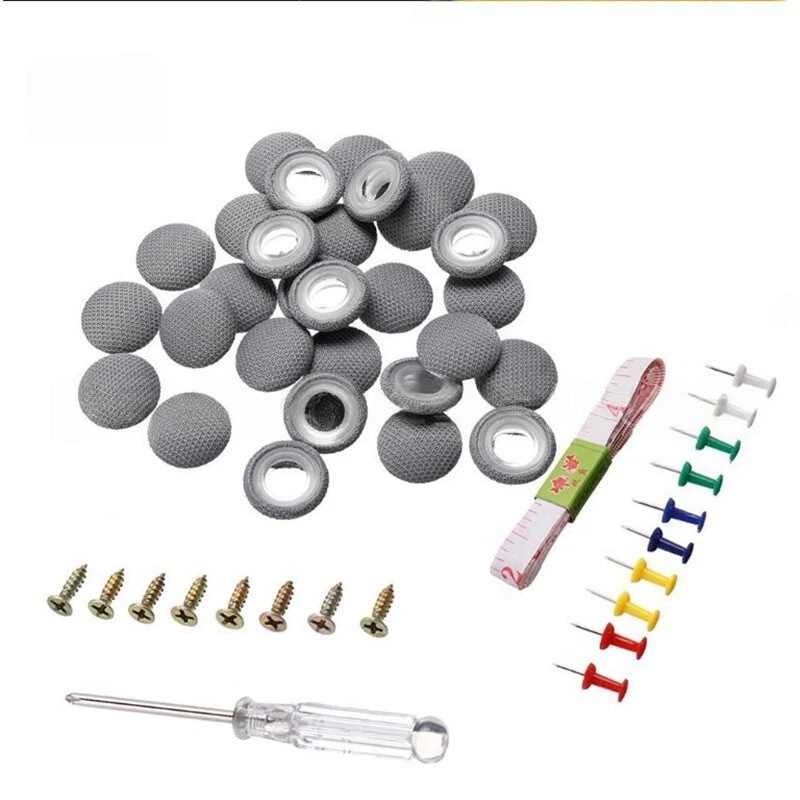 60x Para Reparación Cabezal Pin Interior Coche Techo Hebilla Fijación a Presión con Tornillos Foto 3 de 4