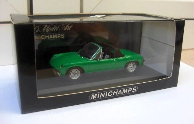 Porsche 914 1969 1973 green Minichamps 430065662 MIB 1:43 928 930 944 968 911 - Imagen 2 de 4