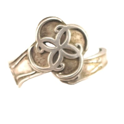 Alex and Ani Breath of Life Spoon Ring 925 Life Meditation