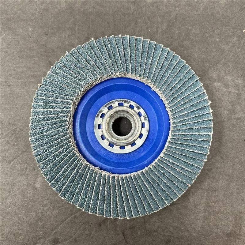 RADNOR™ 64000955 4 1/2" X 5/8" - 11" 60 Grano Tipo 27 Solapa Disco-6Pck Foto 3 de 3