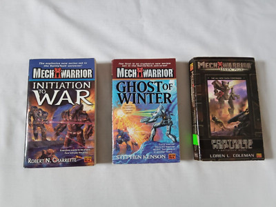 Lot Of 3 BattleTech Novels MechWarrior