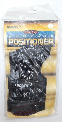 Ebonite Gyro Pro Bowling Positioner Glove Left Hand Large LH LG AR515ALLEA Aged 