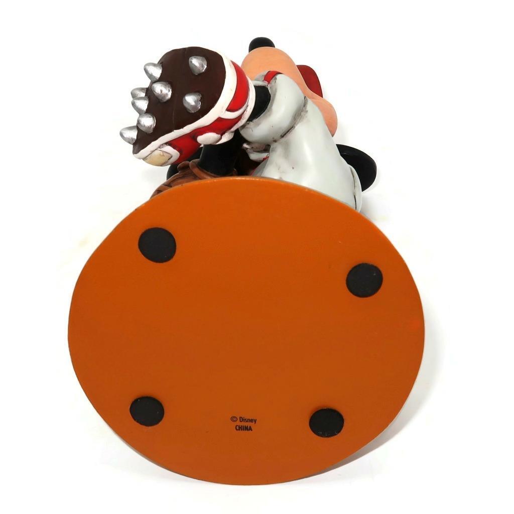 Walt Disney World Bobble Head Baseball Mickey Mouse on Round Base