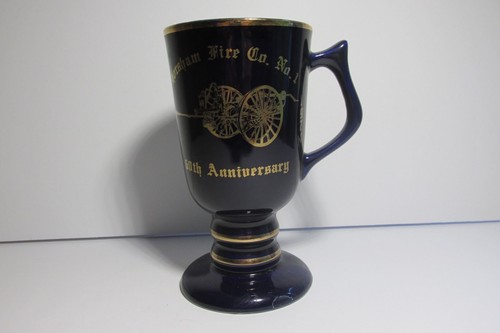 Vintage Morsham Fire Co. No.1 50th Anniversary Cup Mug Beer Stein