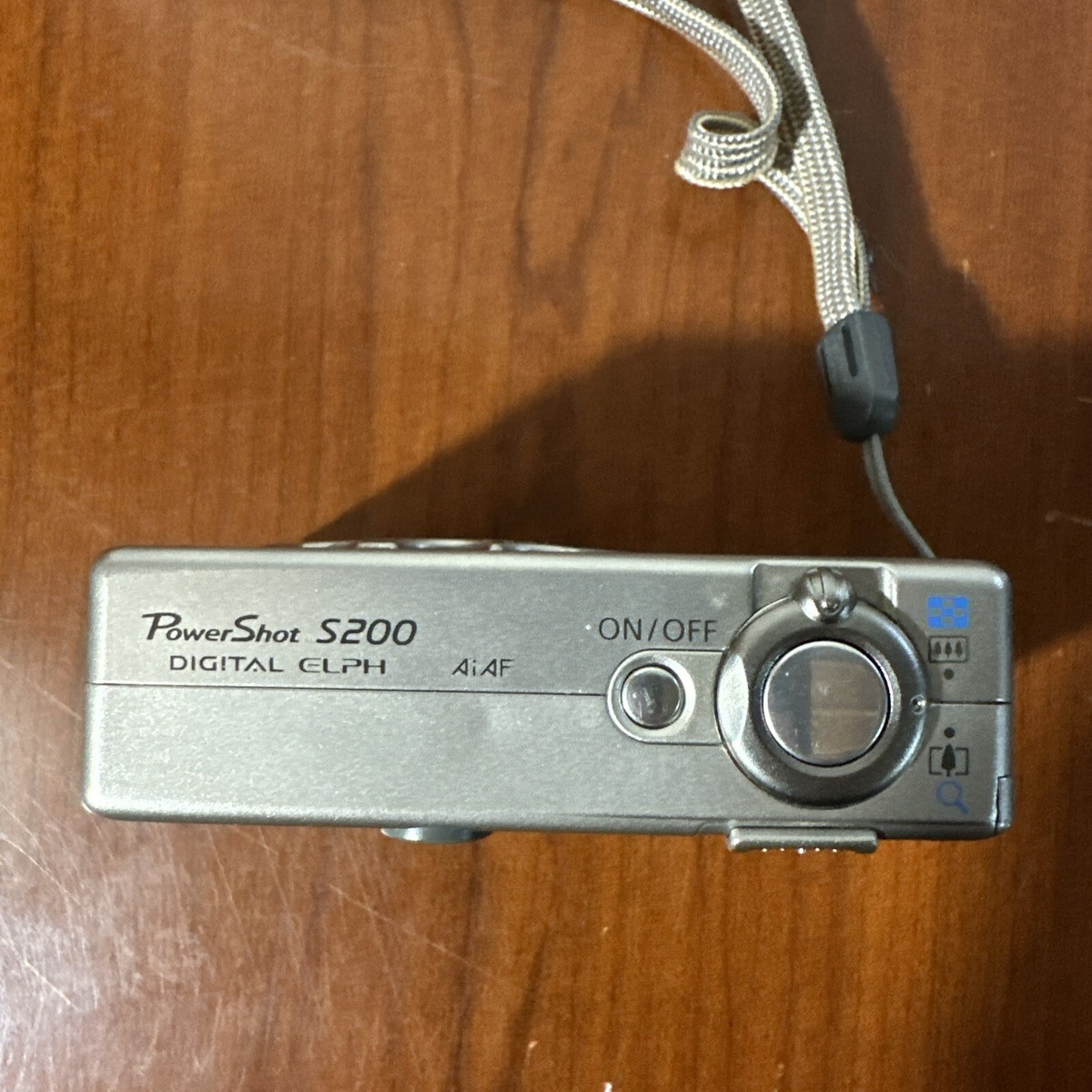 Canon PowerShot S200 Digital ELPH Camera With With SanDisk Parts
